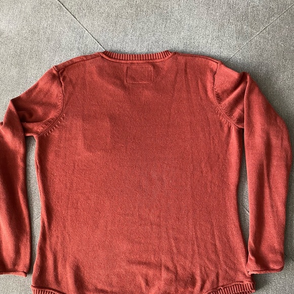 EUC Reflections Burnt Orange Sweater Size L - Picture 4 of 4